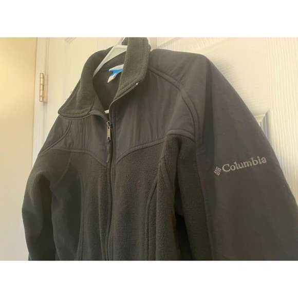 Columbia Mixed Media Full Zip Jacket (Fleece/Nylon), Women's - SIZE M - Picture 3 of 8